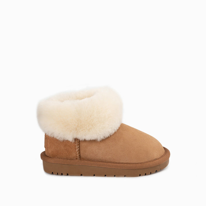 OZWEAR UGG  Kids Classic Fluff Mini Boots ( Water Resistant)
