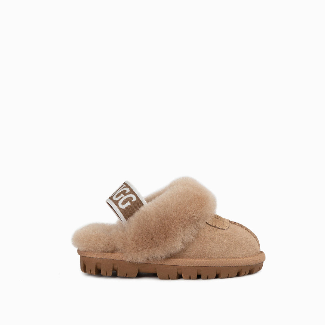 OZWEAR UGG Kids Coquette  Slipper (Elastic Backstrap)( Water Resistant)
