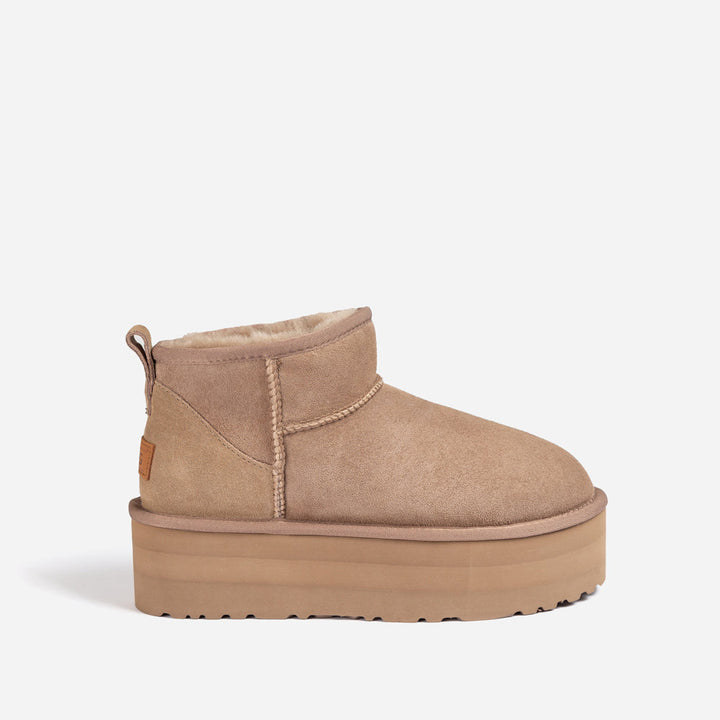 OZWEAR UGG Classic Platform Ultra Mini Boots (5cm)
