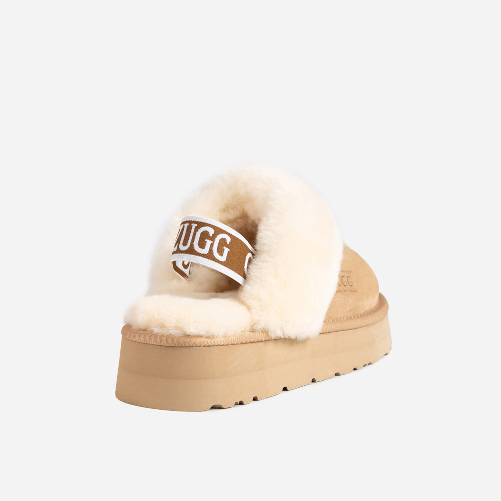 OZWEAR UGG Platform Slipper (Elastic Backstrap)