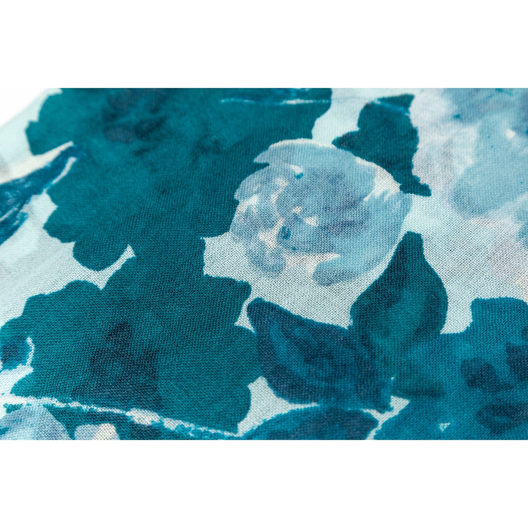 australian wool print wool scarf