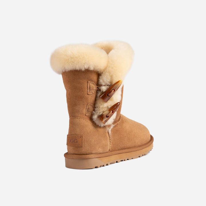 OZWEAR UGG Horns Button Boots