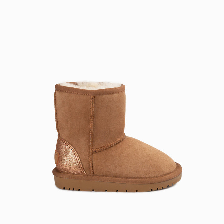 OZWEAR UGG Kids Classic Long (Glitz) Boots (Water Resistant)