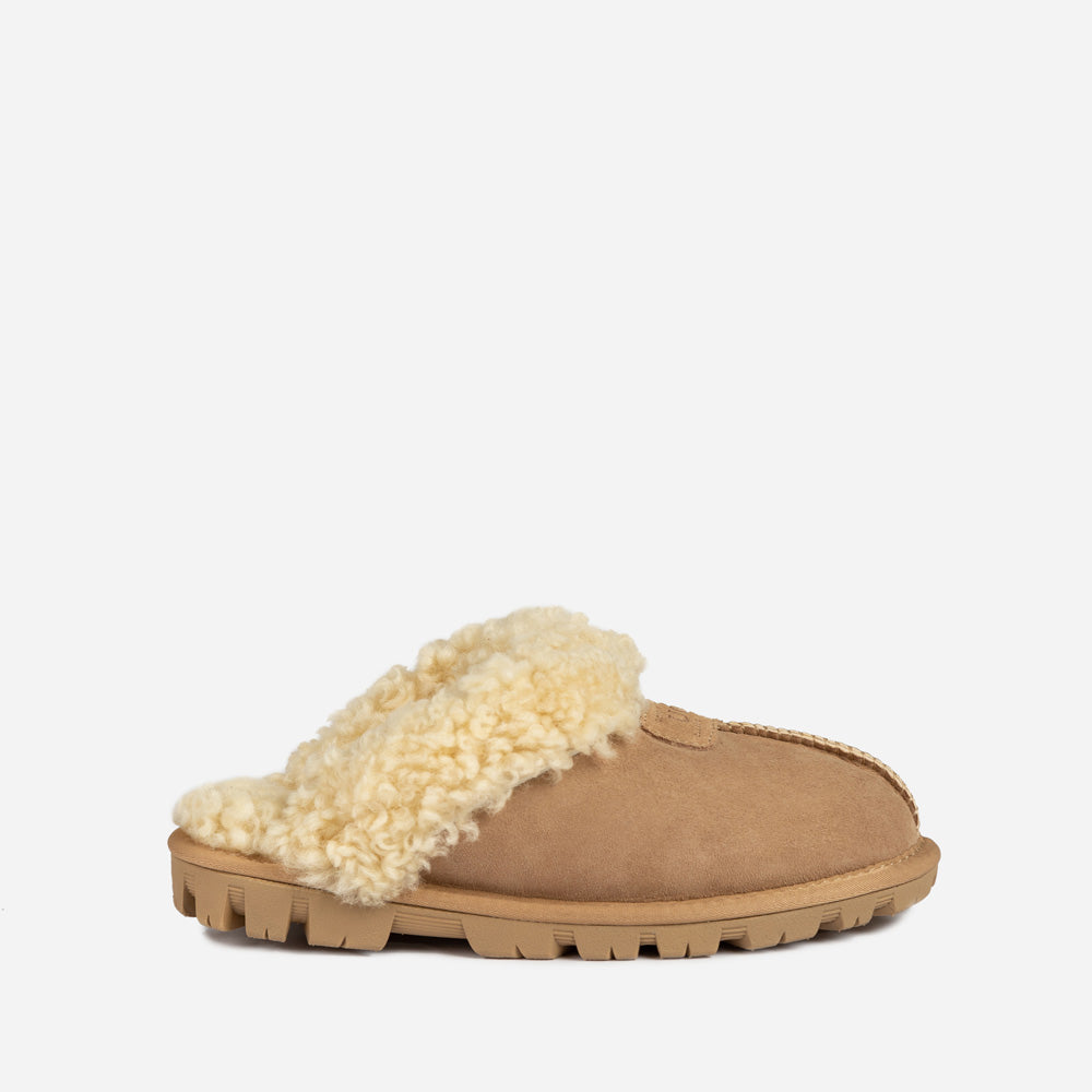 OZWEAR UGG Coquette Curly Slipper