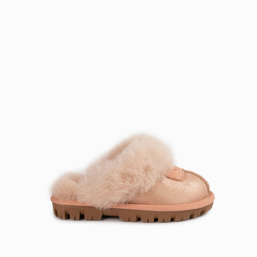 OZWEAR UGG Kids Coquette Metallic Slipper