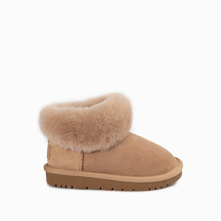 OZWEAR UGG  Kids Classic Fluff Mini Boots ( Water Resistant)