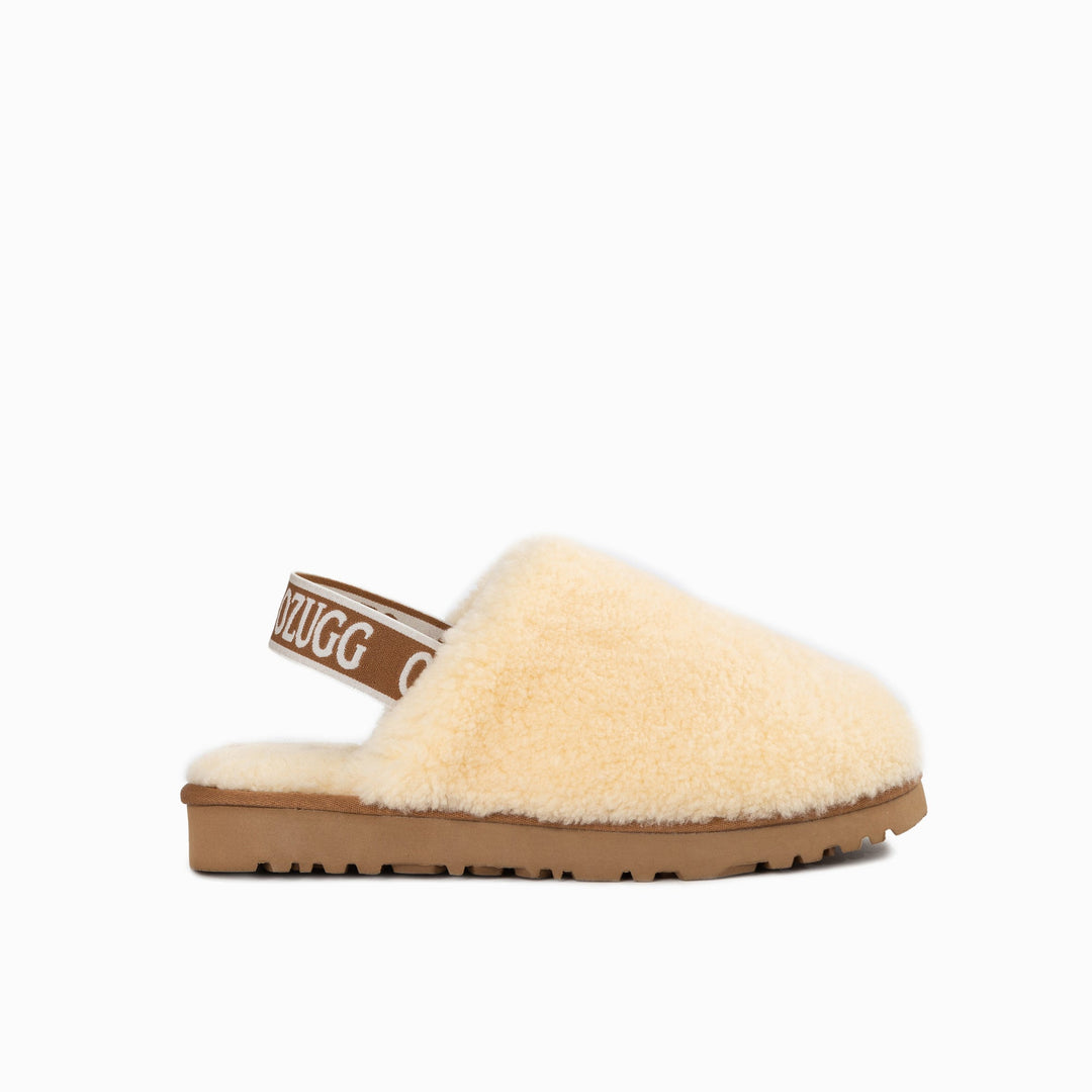 OZWEAR UGG Autumn Fluff Slide Elastic Backstrap