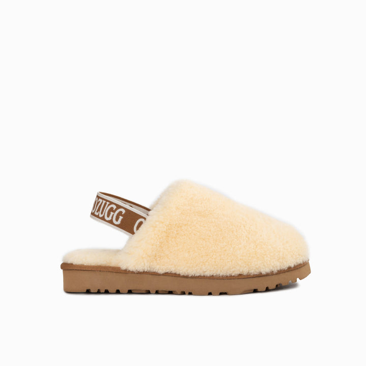 OZWEAR UGG Autumn Fluff Slide Elastic Backstrap