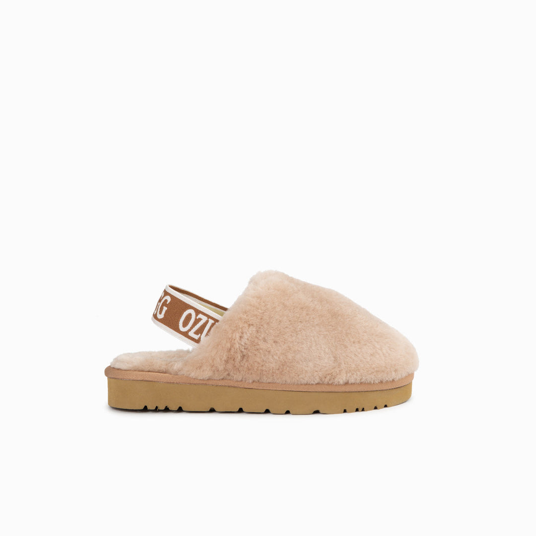 OZWEAR UGG Kids Riana Fluff Slide