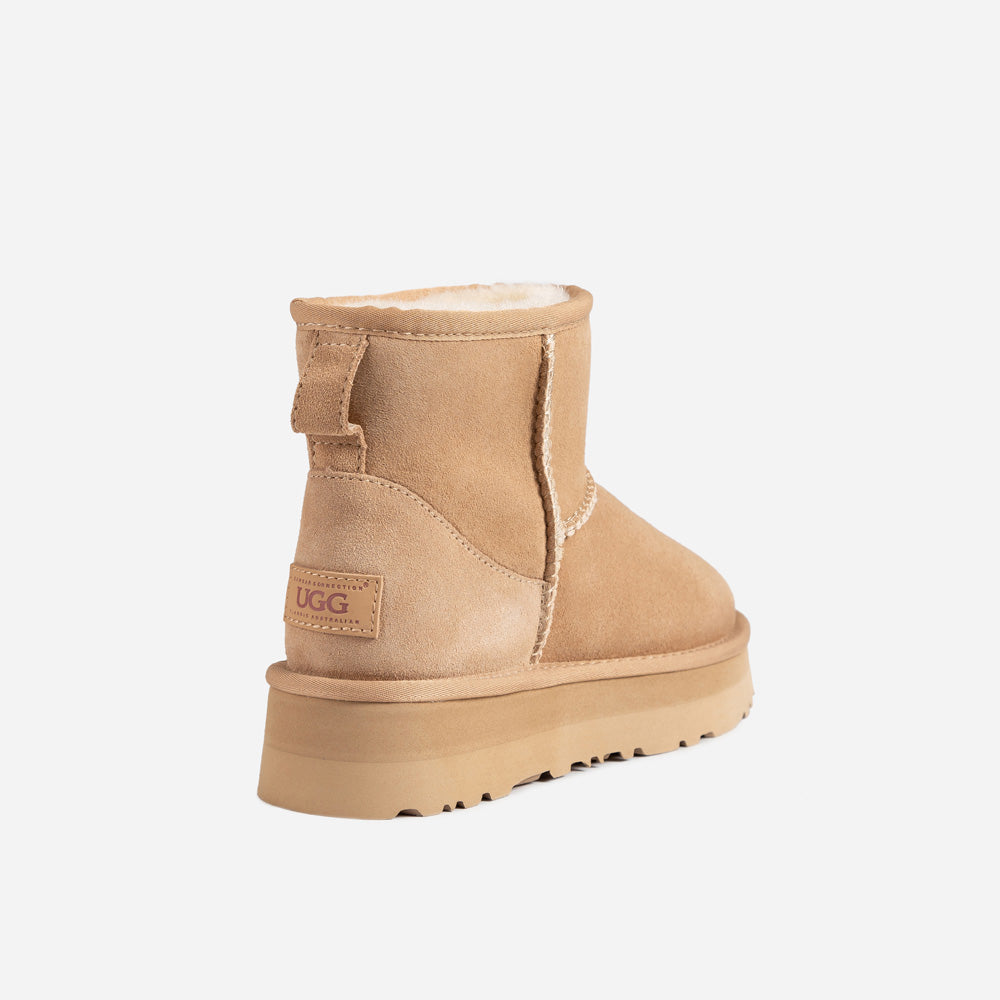 OZWEAR UGG Classic Platform Mini Boots (Water Resistant)
