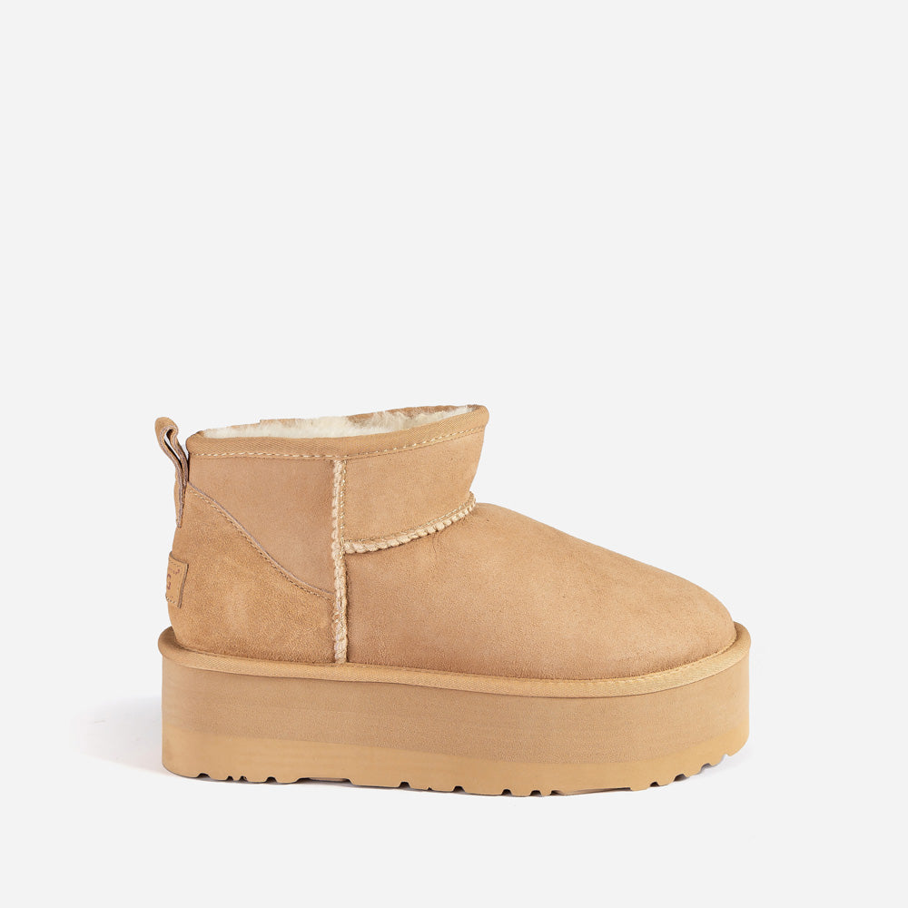 OZWEAR UGG Classic Platform Ultra Mini Boots (5cm)