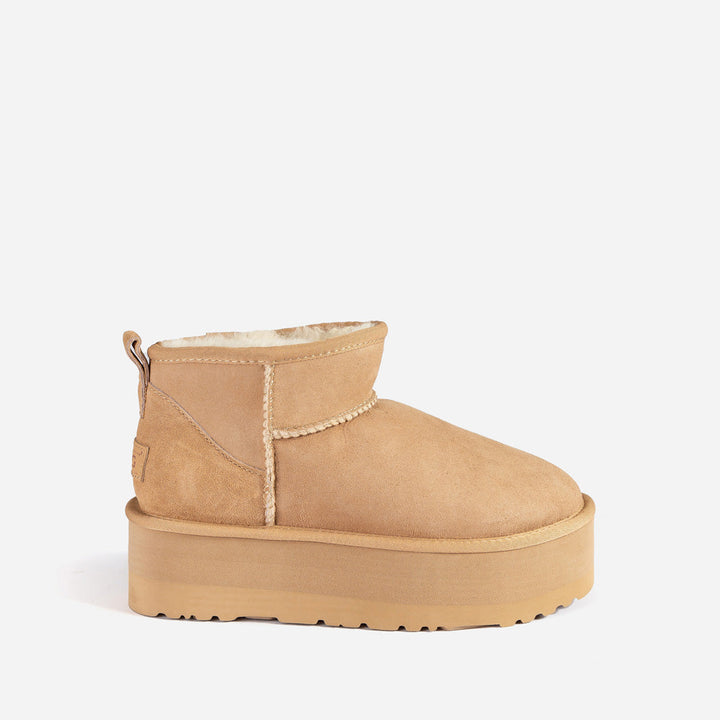 OZWEAR UGG Classic Platform Ultra Mini Boots (5cm)
