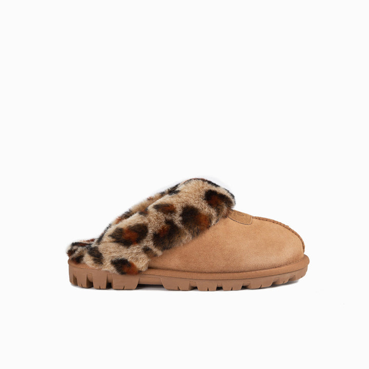 OZWEAR UGG Coquette Slipper (Leopard Print)(Water Resistant)