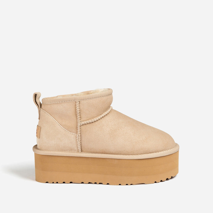 OZWEAR UGG Classic Platform Ultra Mini Boots (5cm)