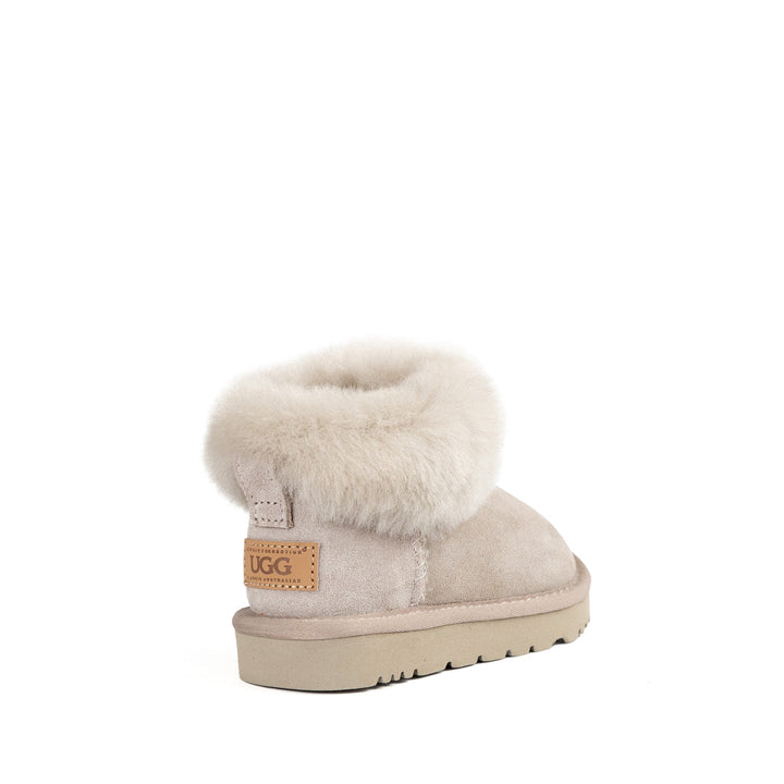 OZWEAR UGG  Kids Classic Fluff Mini Boots ( Water Resistant)