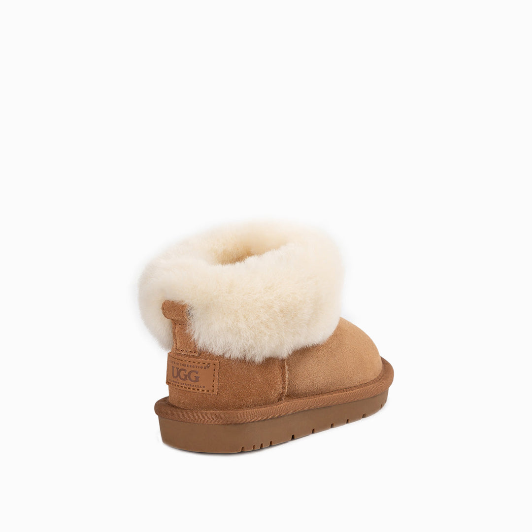 OZWEAR UGG  Kids Classic Fluff Mini Boots ( Water Resistant)