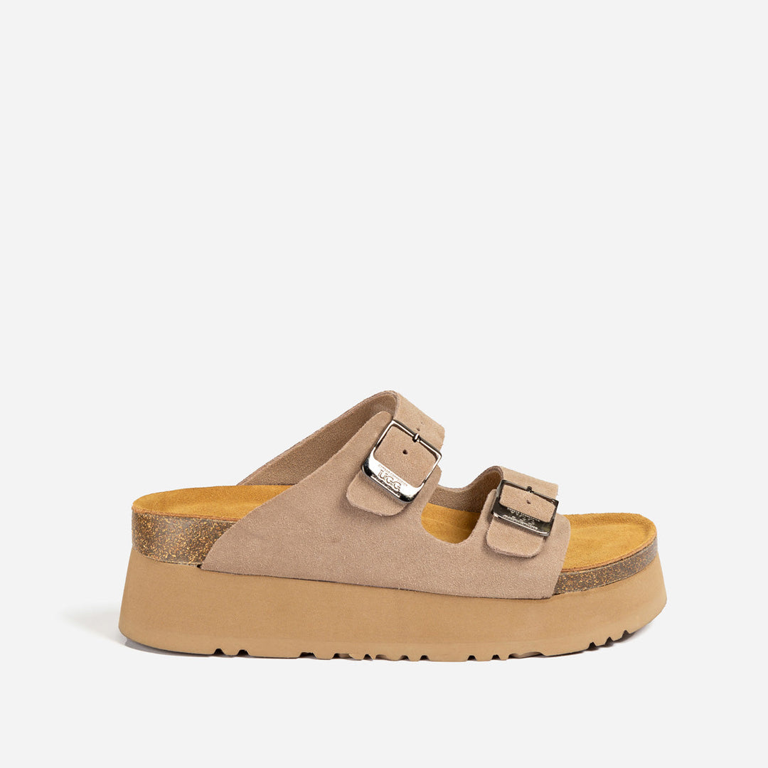 OZWEAR UGG Women Aussie Victoria Platform Suede Leather