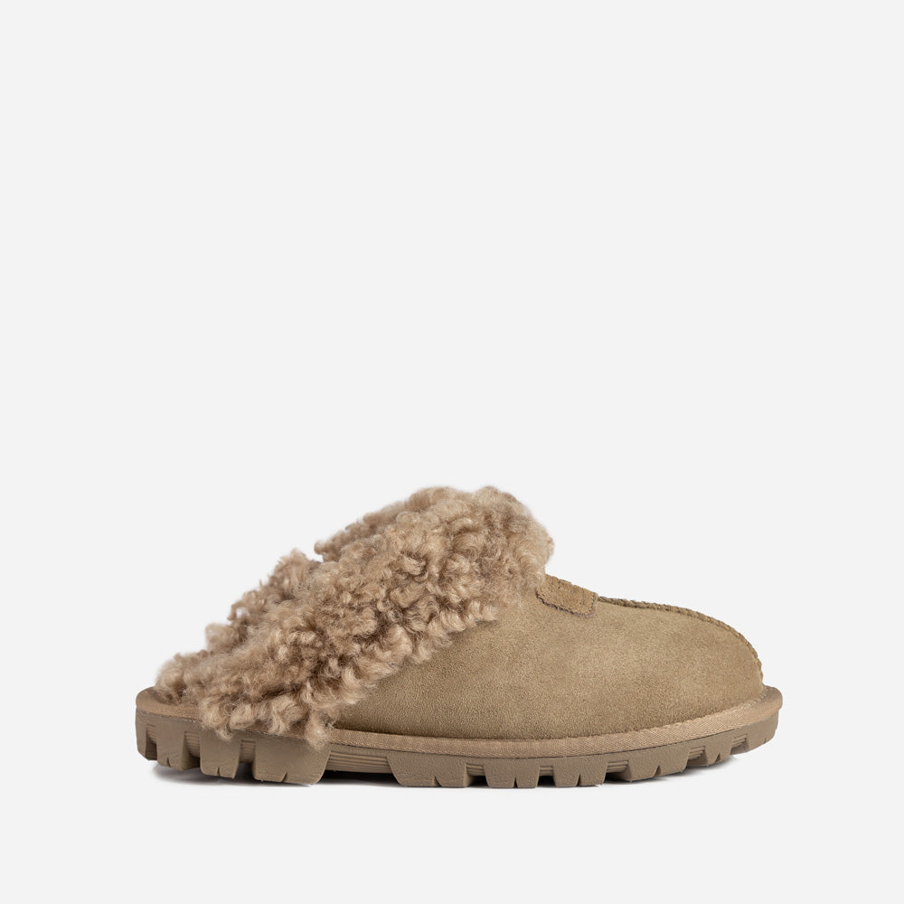 OZWEAR UGG Coquette Curly Slipper