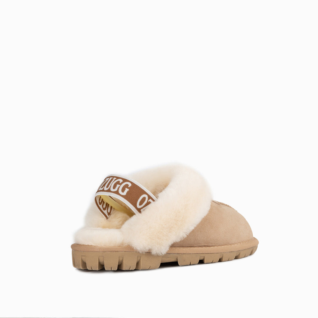 OZWEAR UGG Coquette Slipper (Elastic Backstrap) (Water Resistant)