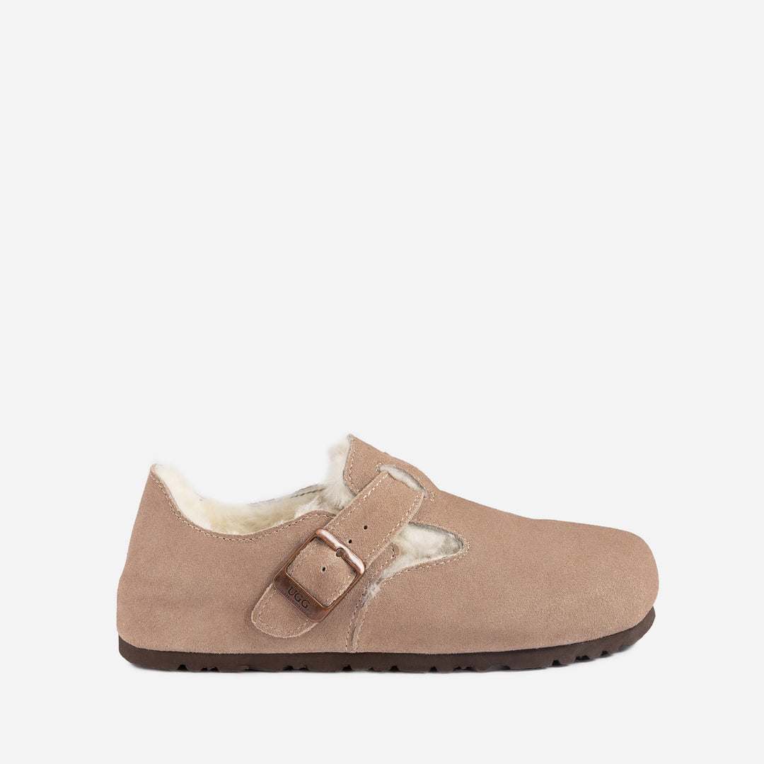 OZWEAR UGG Aussie Shearling Mule Loafers