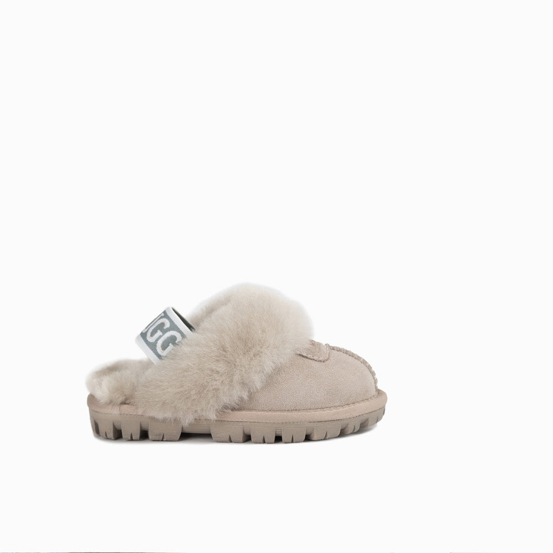 OZWEAR UGG Kids Coquette  Slipper (Elastic Backstrap)( Water Resistant)