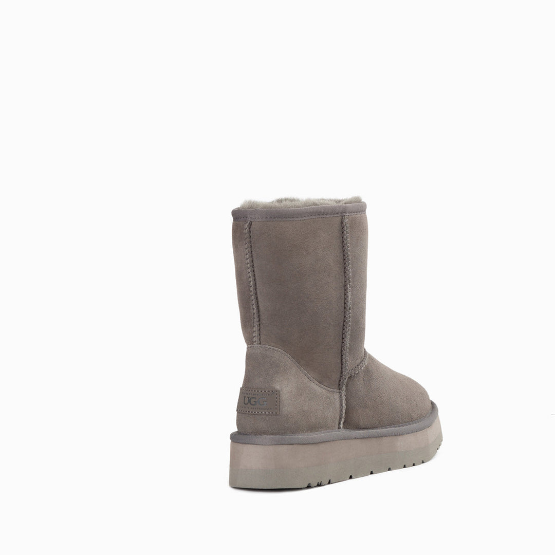 OZWEAR UGG Classic Platform Short Boots (Water Resistant)