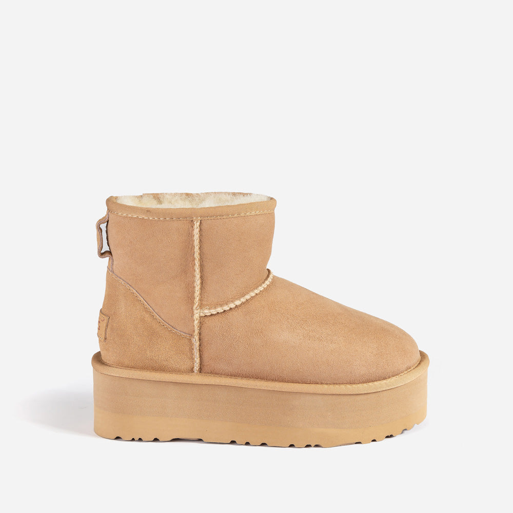 OZWEAR UGG Classic Platform Mini Boots (5cm)