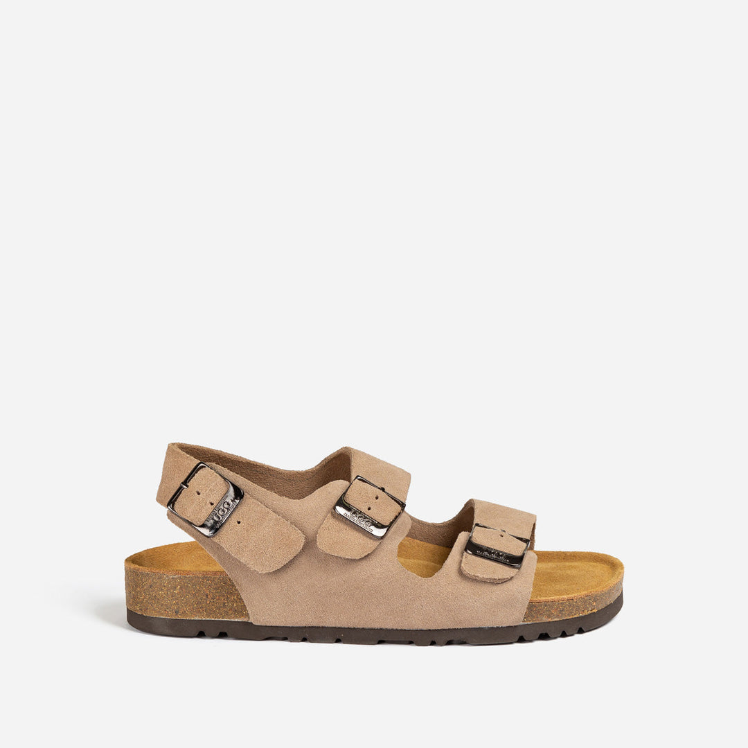 OZWEAR UGG Aussie Victoria Suede Leather Unisex Slipper (Buckle Straps)