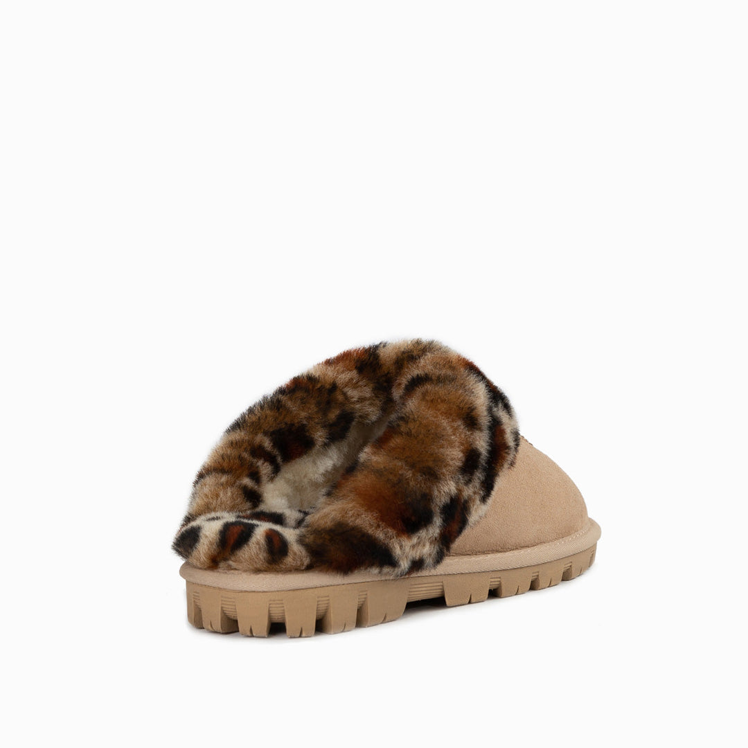 OZWEAR UGG Coquette Slipper (Leopard Print)(Water Resistant)