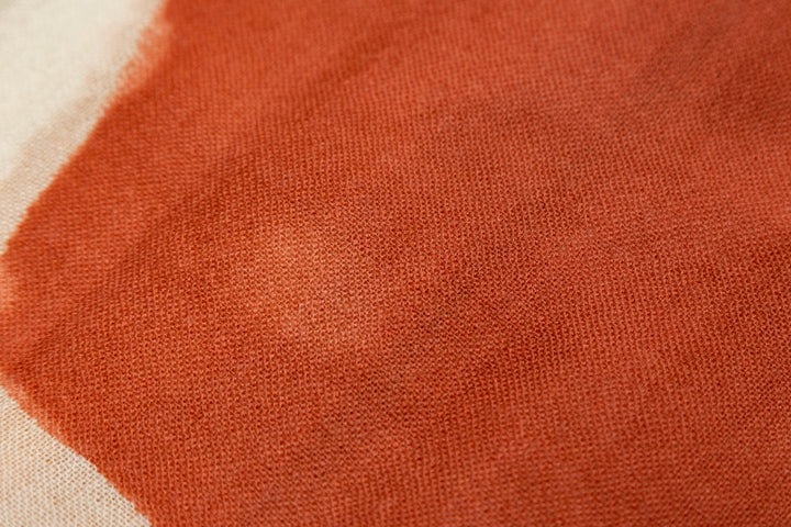 australian wool print wool scarf