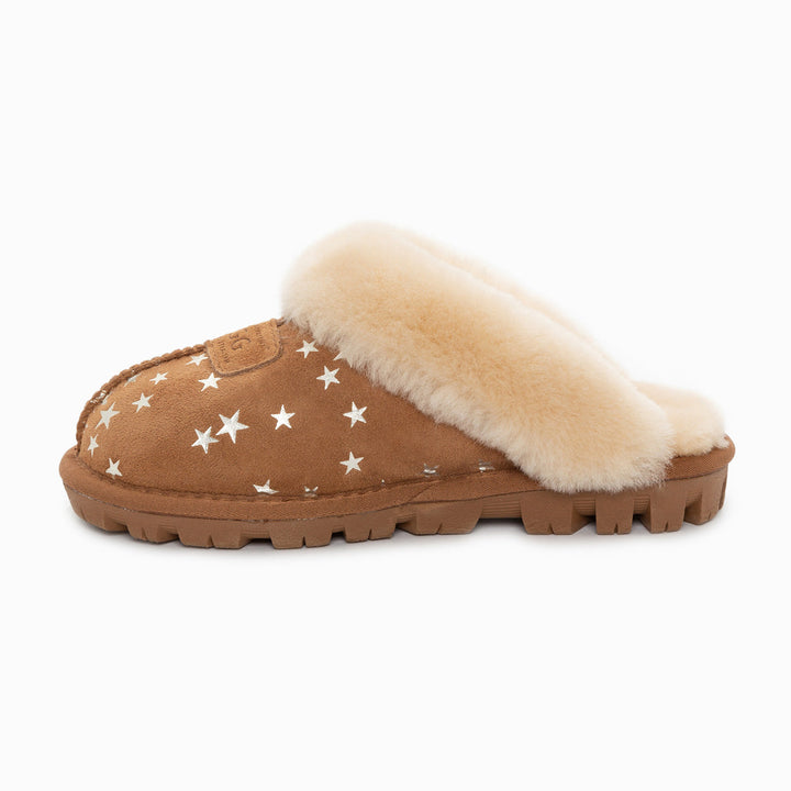 OZWEAR UGG Coquette Slipper (Stars Print) (Water Resistant)