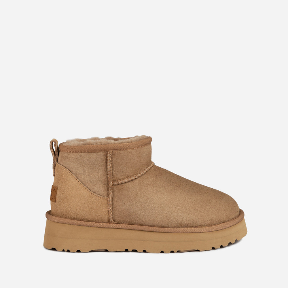 OZWEAR UGG Classic Platform Ultra Mini Boots (Water Resistant)