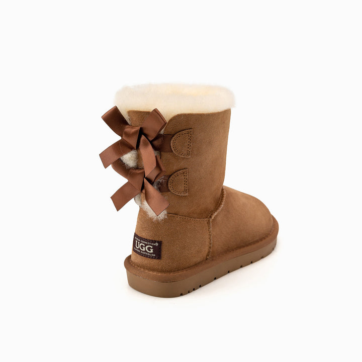 OZWEAR UGG Kids 2 Ribbon Boots (Water Resistant)