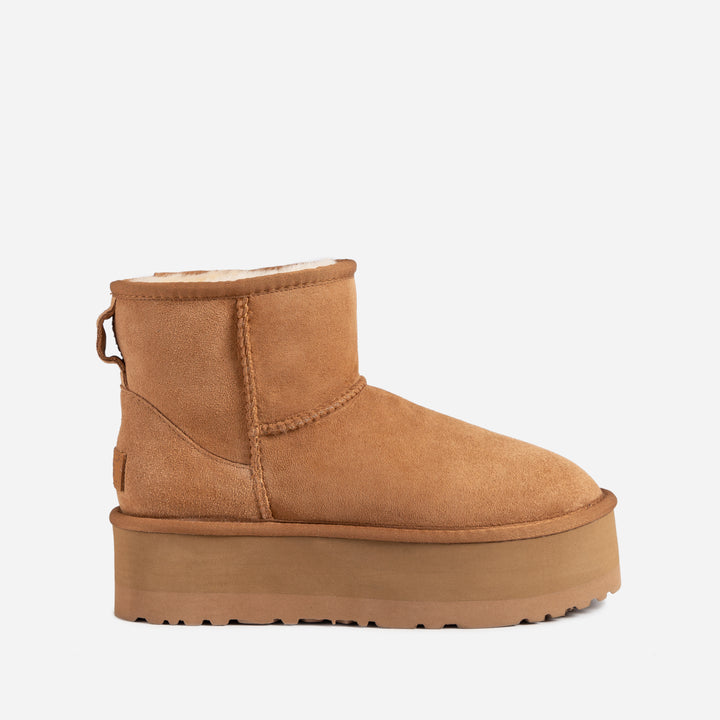 UGG CLASSIC PLATFORM MINI BOOTS (5cm)