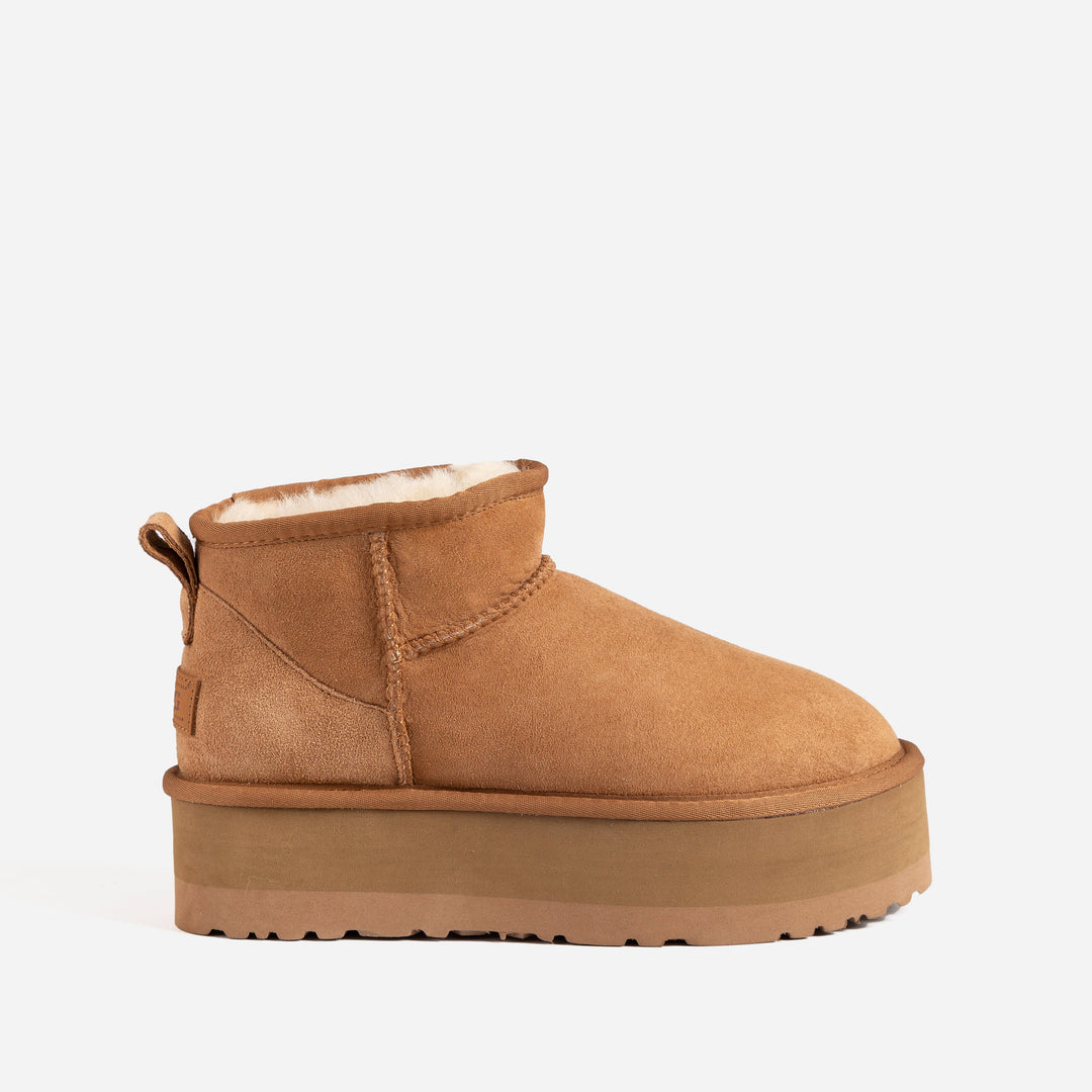 OZWEAR UGG Classic Platform Ultra Mini Boots (5cm)