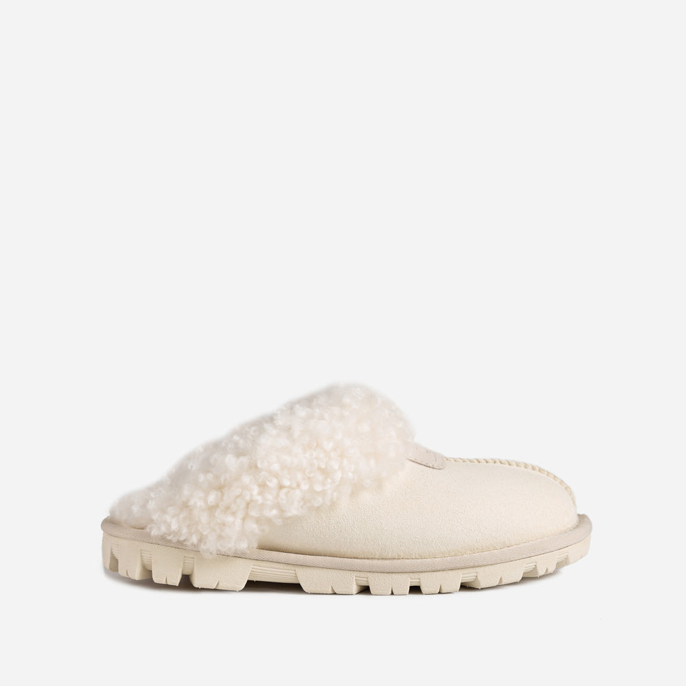 OZWEAR UGG Coquette Curly Slipper