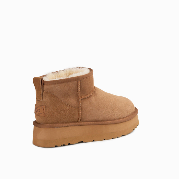 OZWEAR UGG Classic Platform Ultra Mini Boots (Water Resistant)