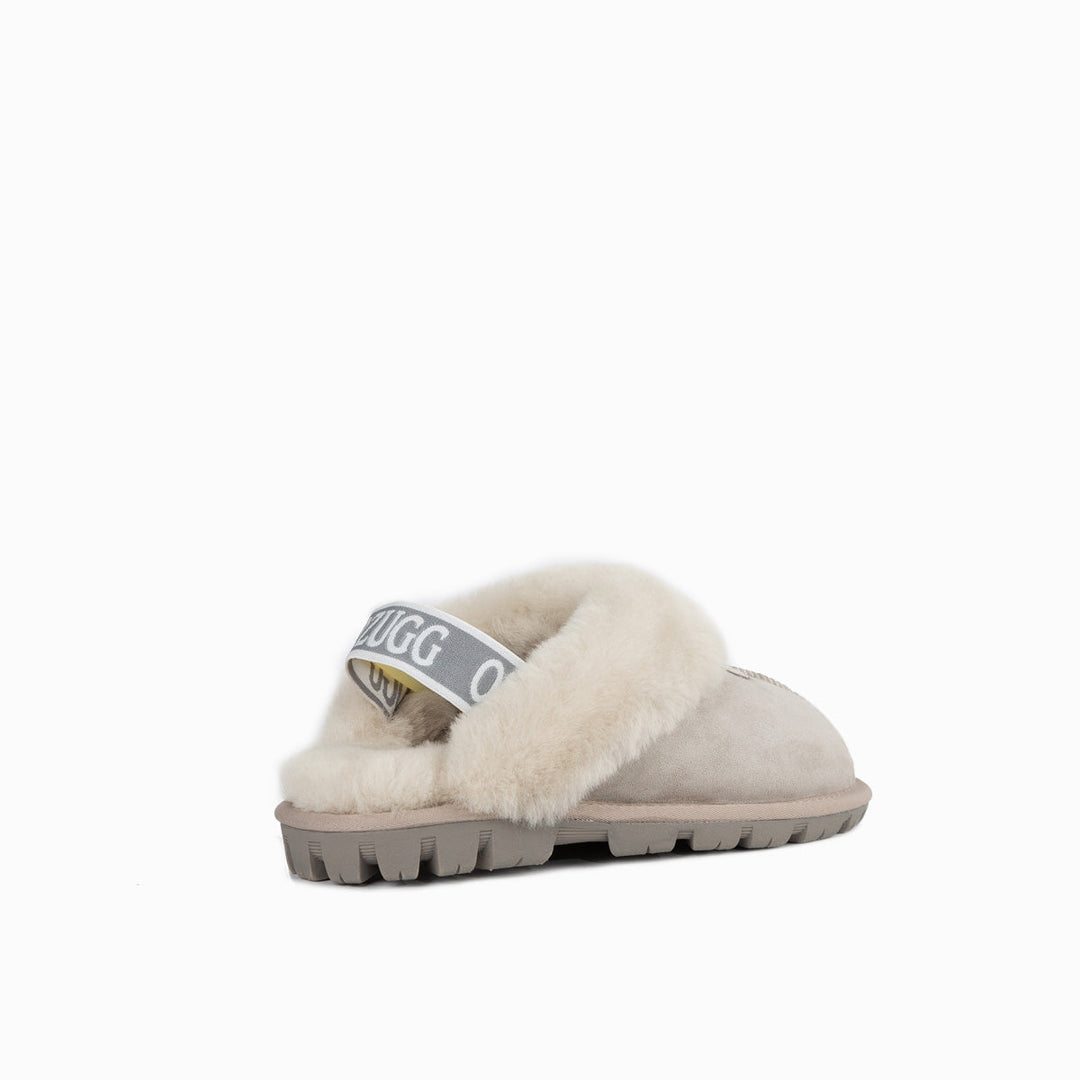 OZWEAR UGG Coquette Slipper (Elastic Backstrap) (Water Resistant)
