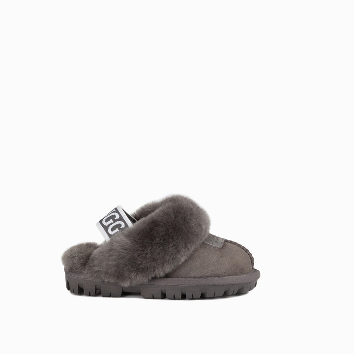 OZWEAR UGG Kids Coquette  Slipper (Elastic Backstrap)( Water Resistant)