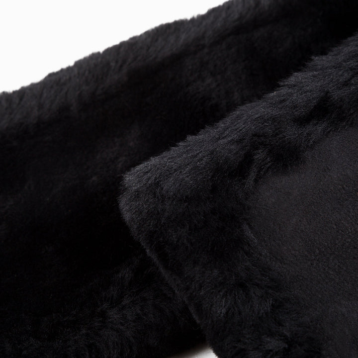 sheepskin wool scarf