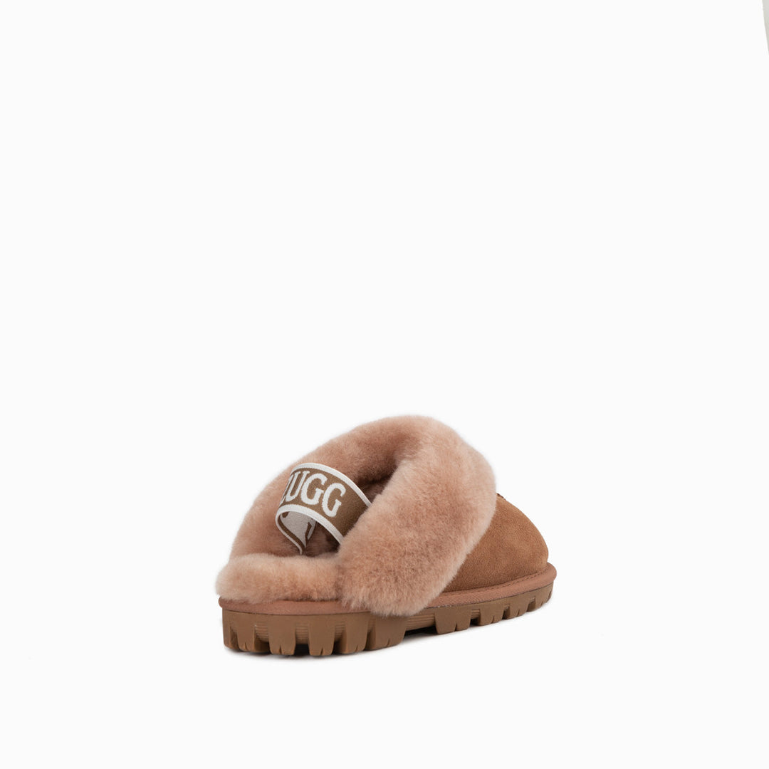 OZWEAR UGG Kids Coquette  Slipper (Elastic Backstrap)( Water Resistant)