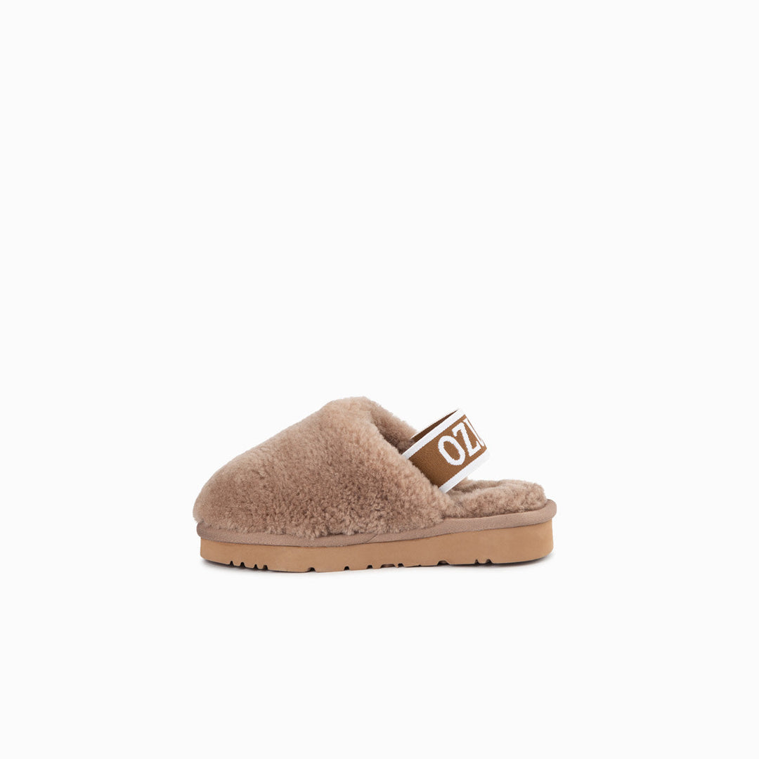 OZWEAR UGG Kids Riana Fluff Slide