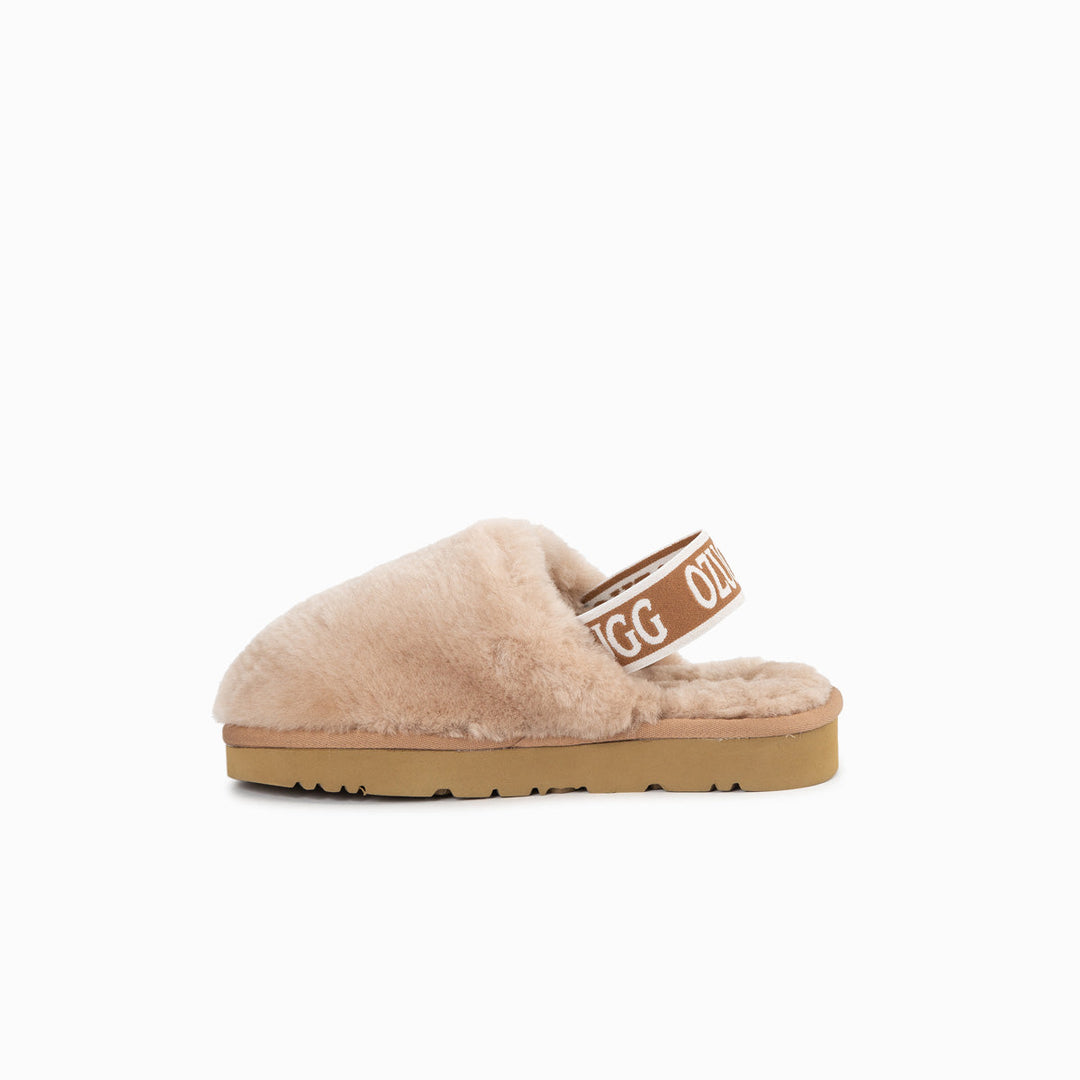 OZWEAR UGG Kids Riana Fluff Slide