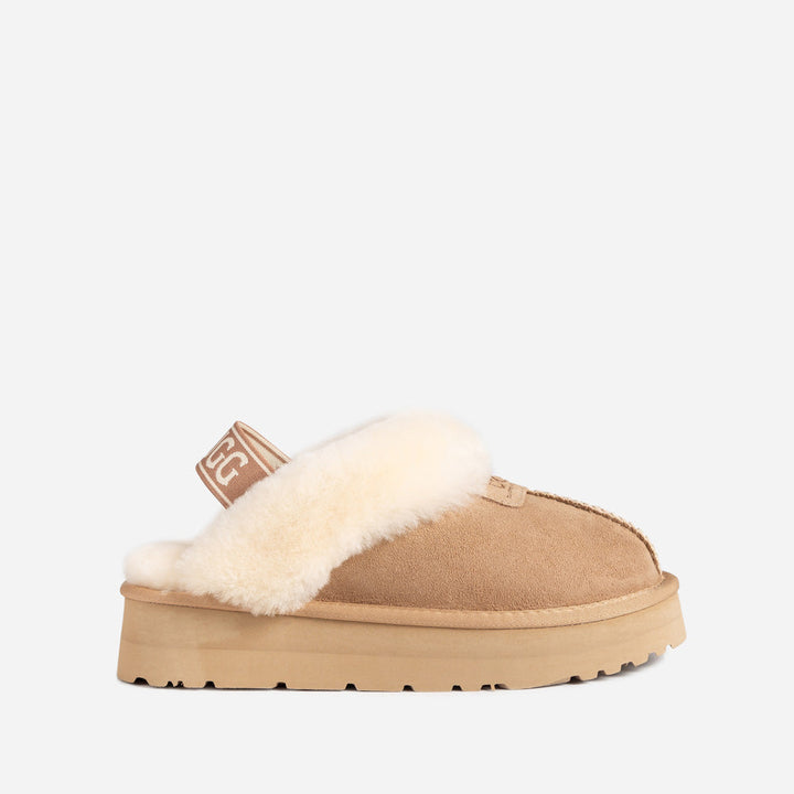 OZWEAR UGG Coquette Platform Slipper (Elastic Backstrap)(Water Resistant)