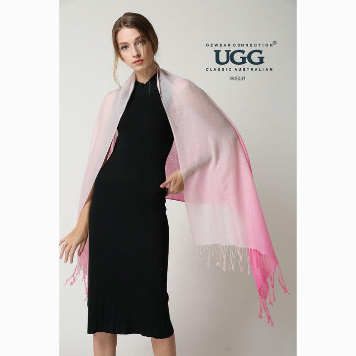 merino wool tie dye wool scarf