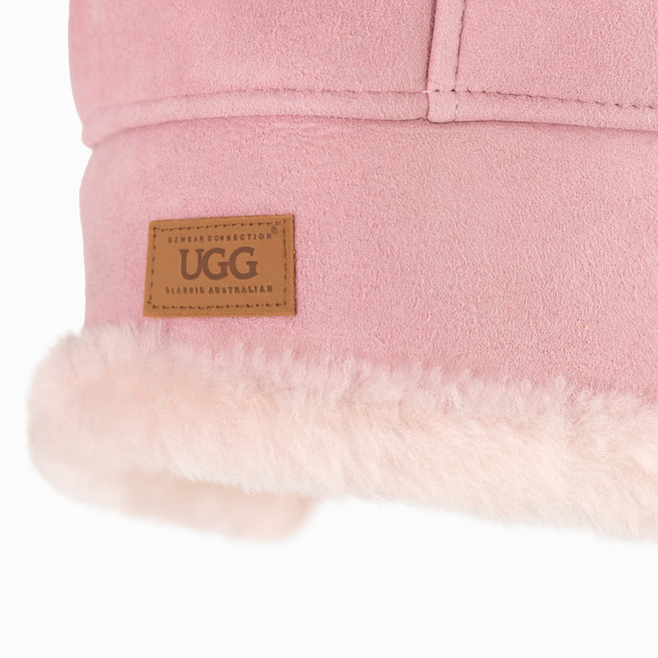 OZWEAR UGG Sheepskin Upflap Hat