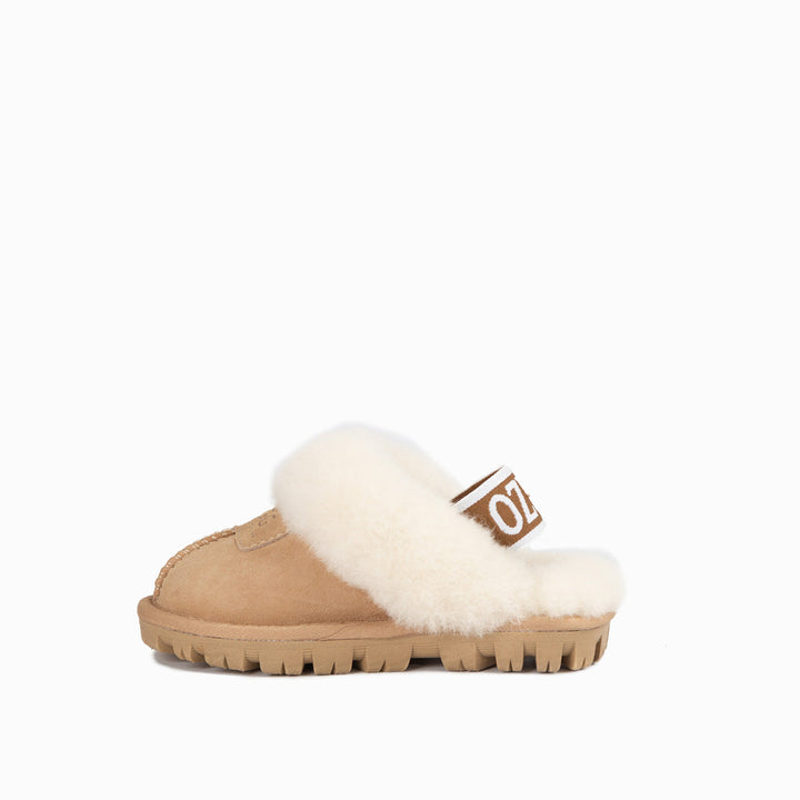 OZWEAR UGG Kids Coquette  Slipper (Elastic Backstrap)( Water Resistant)
