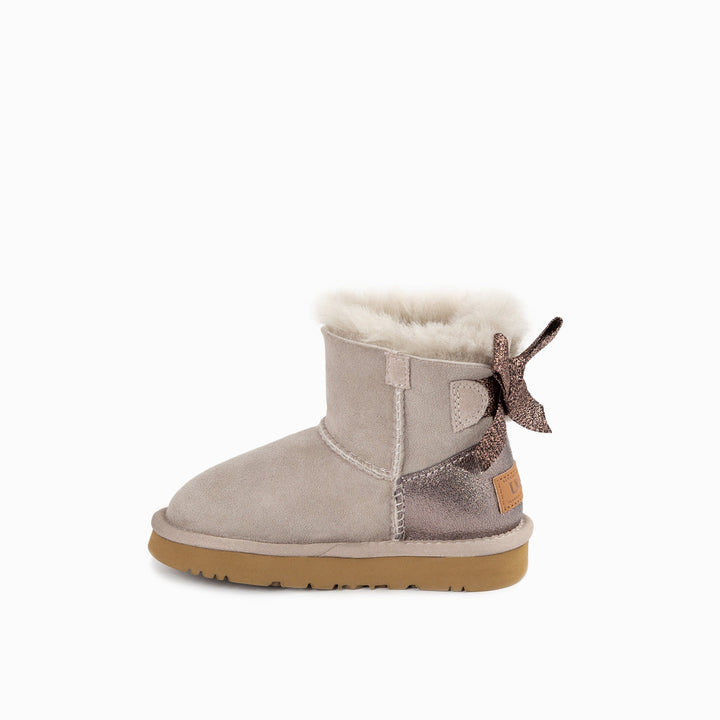OZWEAR UGG Kids Bailey Bow (Glitz) Boots