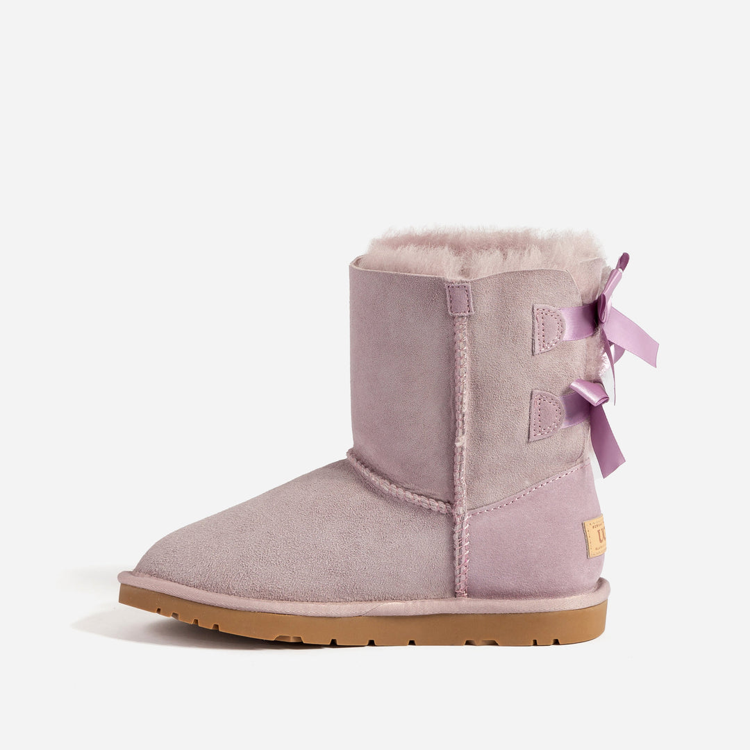 OZWEAR UGG Kids 2 Ribbon Boots (Water Resistant)