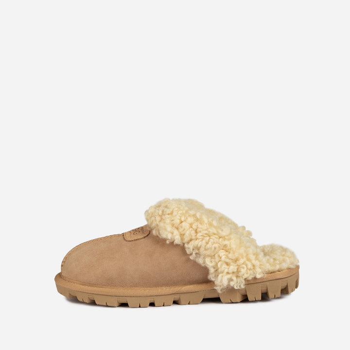 OZWEAR UGG Coquette Curly Slipper